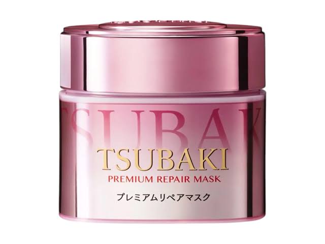 Shiseido Tsubaki Premium Repair Hair Mask Pink Camelia 180G