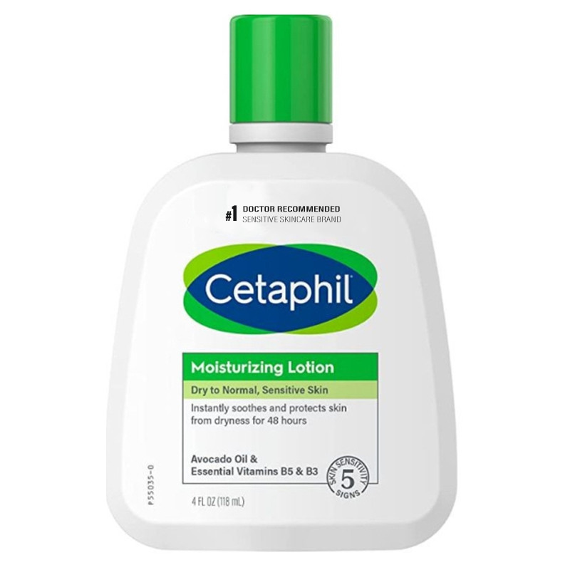 Cetaphil Moisturizing Lotion For Dry to Normal, Sensitive Skin 118ml