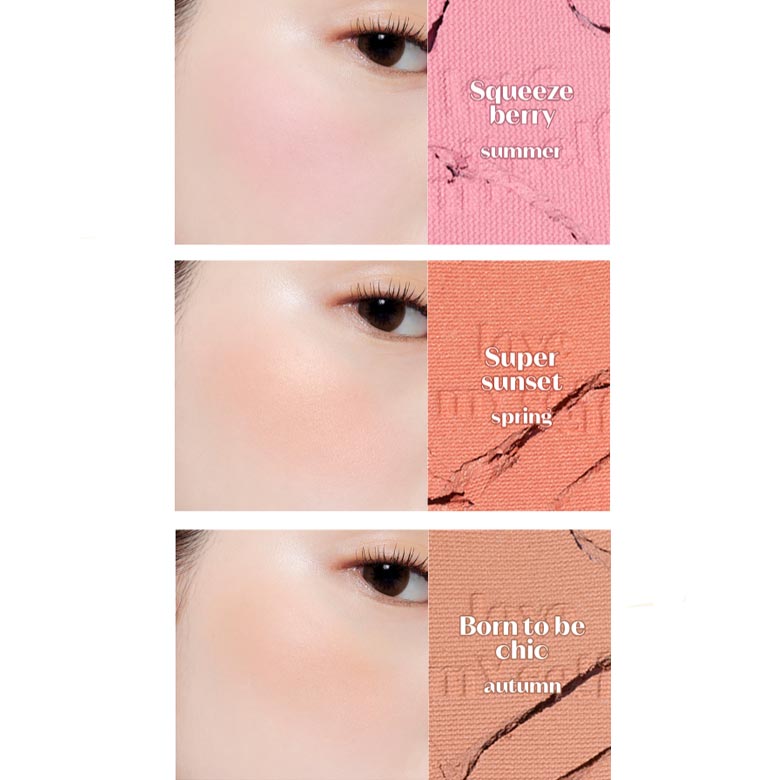 Etude House Heart Pop Blusher - BORN TO BE CHIC