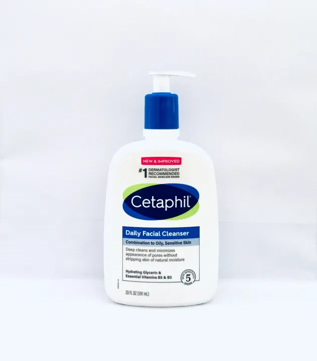 Cetaphil Daily Facial Cleanser For Combination To Oily, Sensitive Skin 591ml