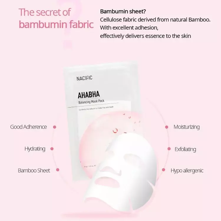 Nacific AHA BHA Balancing Mask Pack