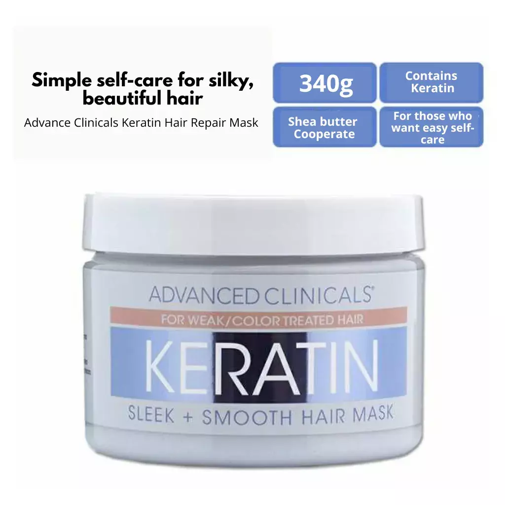 Advanced Clinicals Keratin Hair Repair Mask