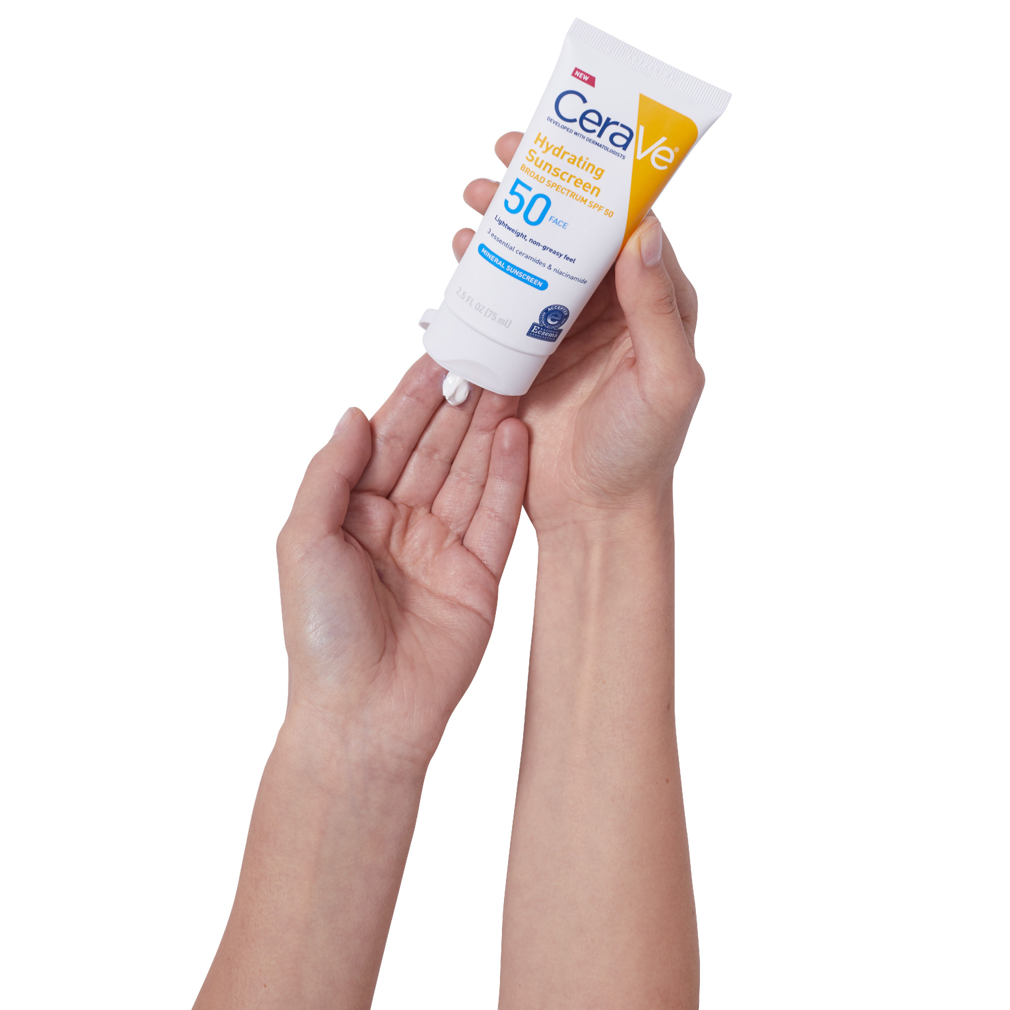 Cerave Hydrating Mineral Sunscreen SPF 50 Body Lotion